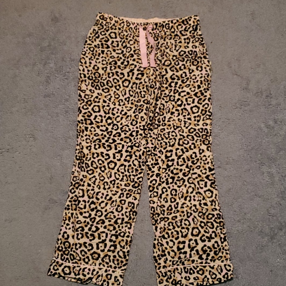 Cheetah Print Pajama Pants